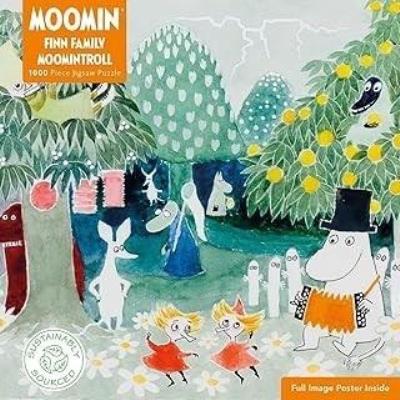 Opakowanie FTJPL32 Puzzle 1000 Muminki Rodzina Finn