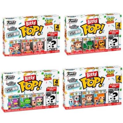 Opakowanie Funko Figurka Bitty POP Toy Story: 4-pak mix