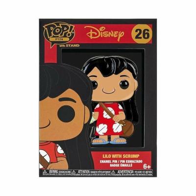 Opakowanie Funko POP Pin Stitch Lilo With Scrump