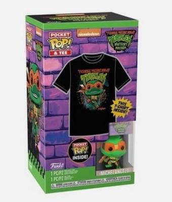 Opakowanie Funko T-Shirt Ninja Turtles L + figurka