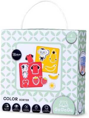GaGaGu. Sorter kolorów. Wydawca: TM Toys. SmakLiter.pl Opakowanie GaGaGu. Sorter kolorów