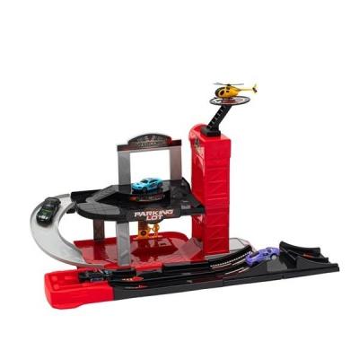 Garaż dla dzieci z helikopterem. Wydawca: Baby Mix. SmakLiter.pl Opakowanie Garaż dla dzieci z helikopterem