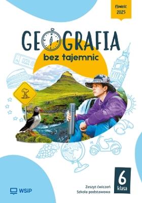 Okładka książki Geografia bez tajemnic ćwiczenia klasa 6 szkoła podstawowa