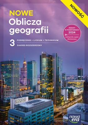 Okładka książki Geografia LO 3 Nowe Oblicza geografii podr. ZR