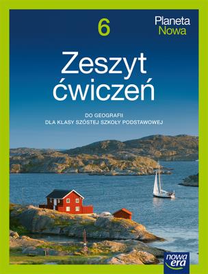 Okładka książki Geografia Planeta nowa zeszyt ćwiczeń dla klasy 6 szkoły podstawowej EDYCJA 2025-2027