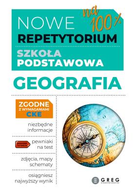 Okładka książki Geografia. Szkoła podstawowa. Nowe Repetytorium 2026