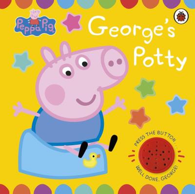 Okładka książki George's Potty. Peppa Pig wer. angielska