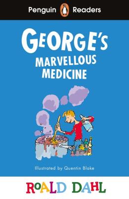 Okładka książki George’s Marvellous Medicine. Penguin Readers Level 3 wer. angielska