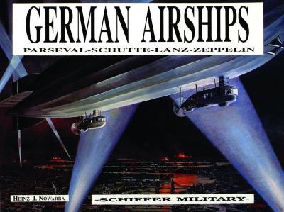 German Airships. Autor: Heinz J. Nowarra. SmakLiter.pl Okładka książki German Airships