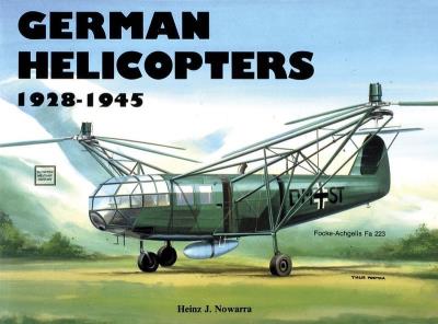 German Helicopters. Autor: Heinz J. Nowarra. SmakLiter.pl Okładka książki German Helicopters