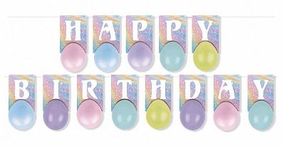 Opakowanie Girlanda Happy Birthday PARTY GO