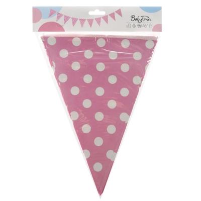 Girlanda kropki różowa. Wydawca: ARPEX. SmakLiter.pl Opakowanie Girlanda kropki różowa