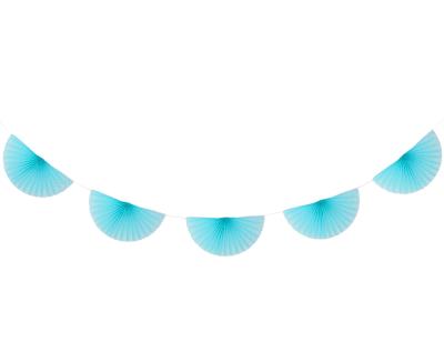 Opakowanie Girlanda PB&C Wachlarze błękitna 300cm