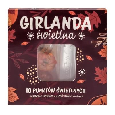 Girlanda świetlna led dynie. Wydawca: MCD. SmakLiter.pl Opakowanie Girlanda świetlna led dynie