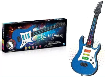 Gitara na baterie światło i dźwięk. Wydawca: ADAR. SmakLiter.pl Opakowanie Gitara na baterie światło i dźwięk