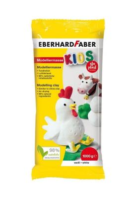 Opakowanie Glina samoutwardzalna Kids biała 1kg