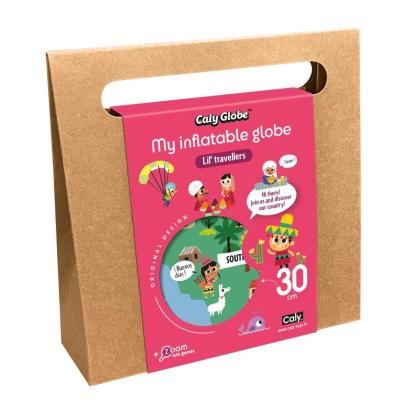 Opakowanie Globus 30cm - Mali Podróżnicy, piłka