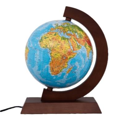 Globus fizyczny drewniana opr. podświet. 25cm CZ. Wydawca: ZACHEM. SmakLiter.pl Opakowanie Globus fizyczny drewniana opr. podświet. 25cm CZ