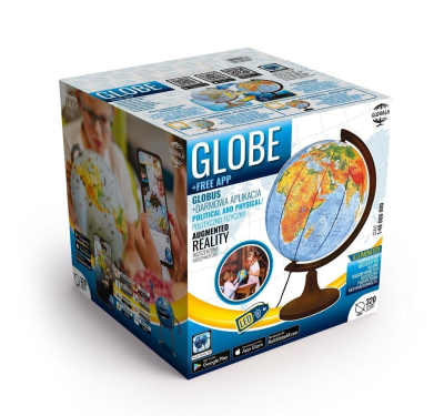 Globus pol.-fiz podświetl. Multi Globe AR 32cm SK. Wydawca: ZACHEM. SmakLiter.pl Opakowanie Globus pol.-fiz podświetl. Multi Globe AR 32cm SK