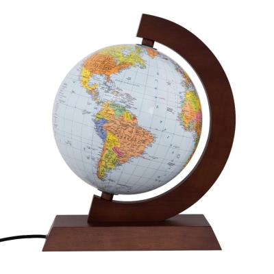 Globus polit. podświetl. drewniana opr. 42cm GB. Wydawca: ZACHEM. SmakLiter.pl Opakowanie Globus polit. podświetl. drewniana opr. 42cm GB