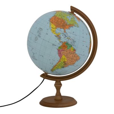 Globus polityczny podświetlany 32cm w.angielska. Wydawca: ZACHEM. SmakLiter.pl Opakowanie Globus polityczny podświetlany 32cm w.angielska