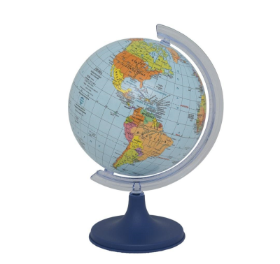 Globus polityczny w folii termokurczliwej 11cm GB. Wydawca: ZACHEM. SmakLiter.pl Opakowanie Globus polityczny w folii termokurczliwej 11cm GB