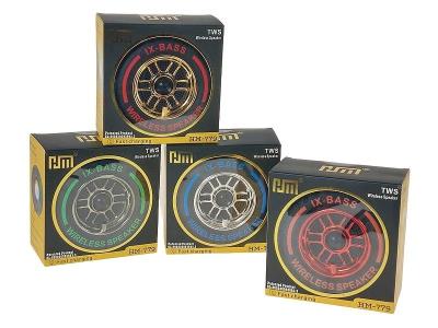 Opakowanie Głośnik bluetooth Koło Samochodowe USB MIX