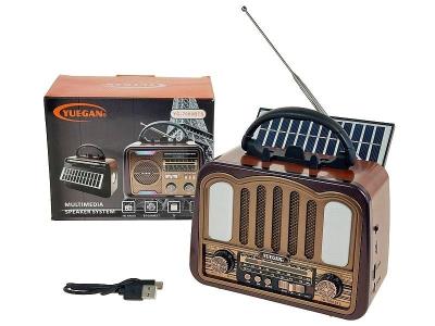 Opakowanie Głośnik Bluetooth radio retro ze światłem USB