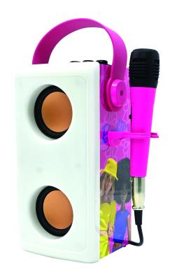Opakowanie Głośnik bluetooth z mikrofonem Barbie Lexibook BTP185BBZ