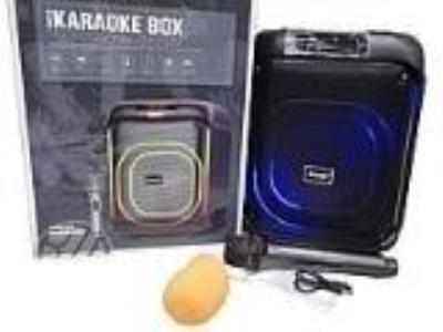 Opakowanie Głośnik Bluetooth z mikrofonem karaoke USB