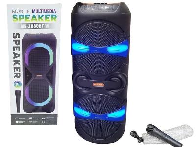 Opakowanie Głośnik Bluetooth z mikrofonem karaoke USB