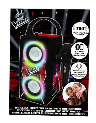 Opakowanie Głośnik z mikrofonem The Voice Lexibook BTP180TVZ