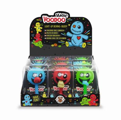 Opakowanie Głowa do boksowania z przyssawką świecąca w ciemności 1szt.mix