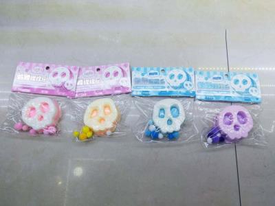 Opakowanie Gniotek Czaszka 7cm MIX