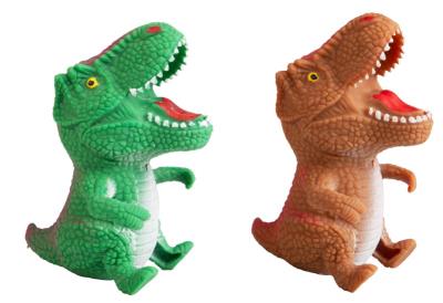 Opakowanie Gniotek dinozaur T-Rex gumowy 1szt.mix