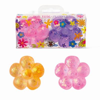 Opakowanie Gniotek kwiatek 2 sztuki mix kolorów