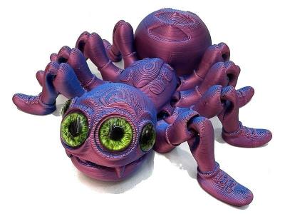 Gniotek pająk 3D. Wydawca: ADAR. SmakLiter.pl Opakowanie Gniotek pająk 3D