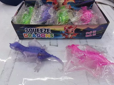 Gniotek żelowy jaszczurka MIX. Wydawca: ADAR. SmakLiter.pl Opakowanie Gniotek żelowy jaszczurka MIX