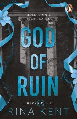 God of ruin wer. angielska. Autor: Rina Kent. SmakLiter.pl Okładka książki God of ruin wer. angielska