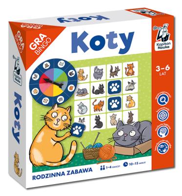 Opakowanie Gra Bingo Koty