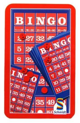 Opakowanie Gra Bingo w metalowej puszce