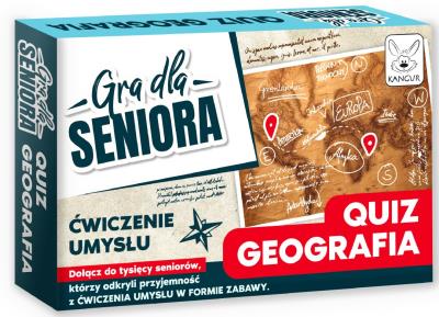 Opakowanie Gra dla Seniora Quiz Geografia