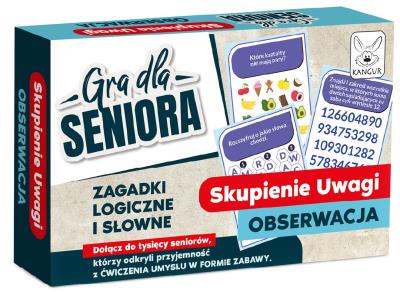 Opakowanie Gra dla Seniora Skupienie Uwagi Obserwacja