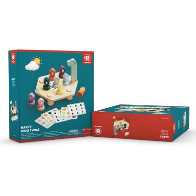 Opakowanie Gra do nauki kolorów i liczb Dino