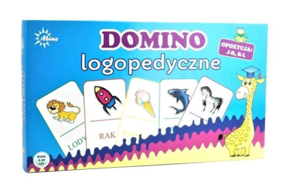 Opakowanie Gra Domino logopedyczne  J-R  R-L