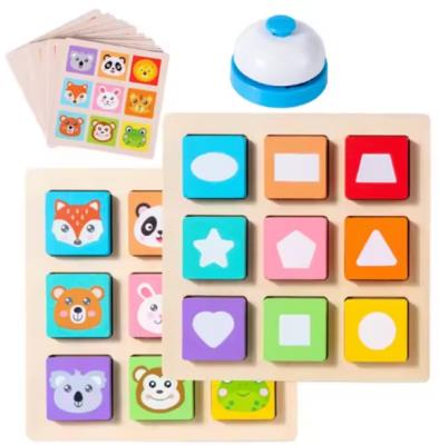 Opakowanie Gra drewniana Zwierzątka i Kształty