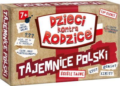 Opakowanie Gra Dzieci kontra Rodzice Tajemnice Polski
