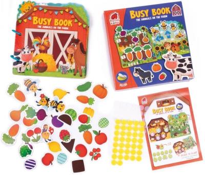 Gra edukacyjna z rzepami. Zwierzęta na farmie. Wydawca: Roter Kafer. SmakLiter.pl Opakowanie Gra edukacyjna z rzepami. Zwierzęta na farmie