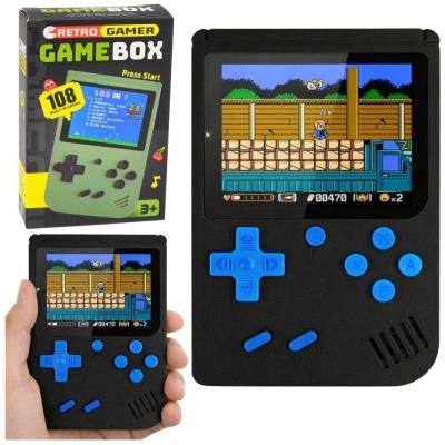 Opakowanie Gra elektorniczna konsola retro 108w1 czarna