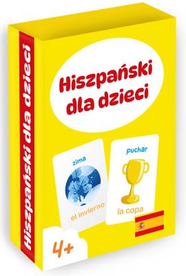 Gra Hiszpański dla dzieci mini. Wydawca: Kangur. SmakLiter.pl Opakowanie Gra Hiszpański dla dzieci mini